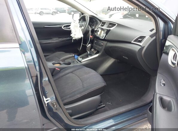 3N1AB7AP4GY325370 2016 NISSAN SENTRA Blue Front interior view