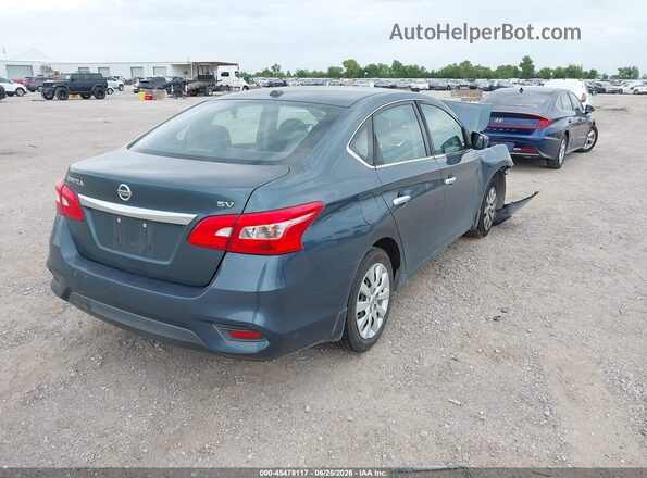 3N1AB7AP4GY325370 2016 NISSAN SENTRA Blue Rear right