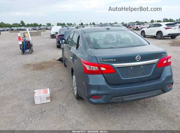 3N1AB7AP4GY325370 2016 NISSAN SENTRA Blue Rear left