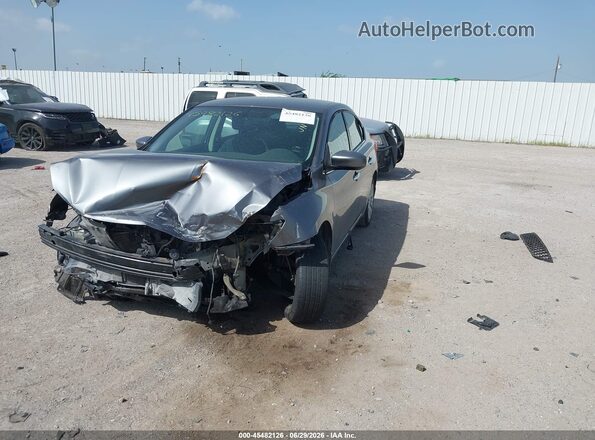 3N1AB7AP4HL638238 2017 NISSAN SENTRA Серый Передняя левая четверть