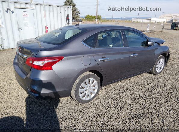 3N1AB7AP4HL706375 2017 NISSAN SENTRA Gray უკანა მარჯვენა