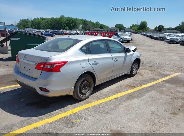 3N1AB7AP4HL709891 2017 NISSAN SENTRA Silver 