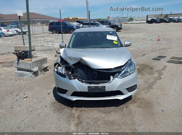 3N1AB7AP4HL709891 2017 NISSAN SENTRA Silver 