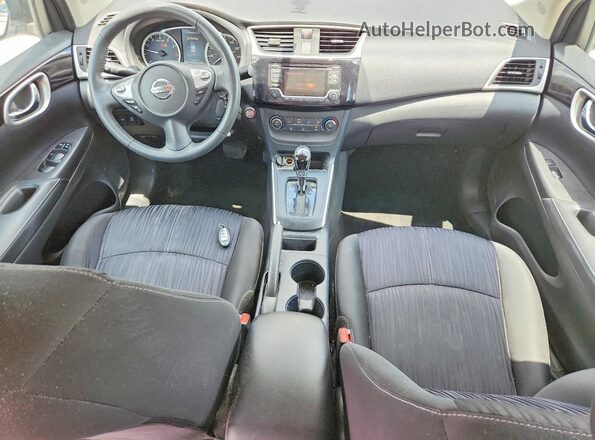3N1AB7AP4HL716498 2017 NISSAN SENTRA White Առջևի վահանակի տեսք