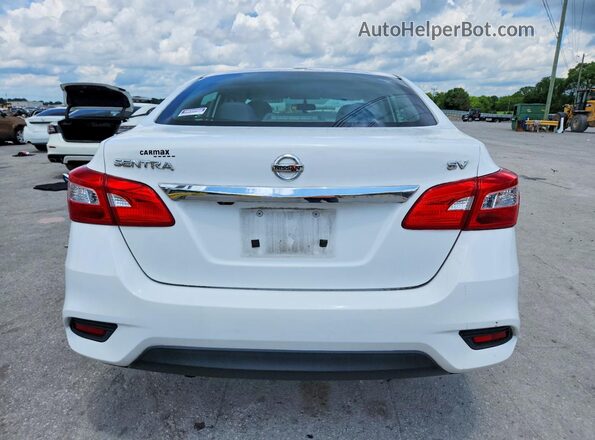 3N1AB7AP4HL716498 2017 NISSAN SENTRA White Հետևի տեսք