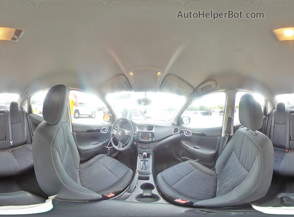 3N1AB7AP4HL716498 2017 NISSAN SENTRA White Սալոնի 360 աստիճան տեսք