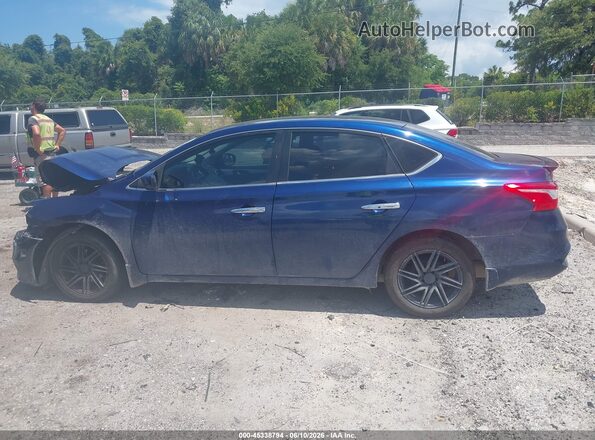 3N1AB7AP4HY255578 2017 NISSAN SENTRA Dark Blue Widok wnętrza 360 stopni