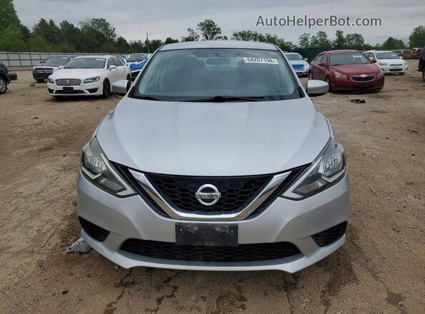 3N1AB7AP4HY257850 2017 NISSAN SENTRA Silver Вид спереду