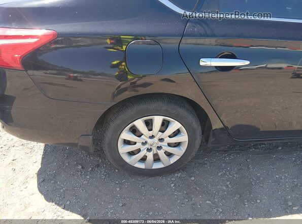 3N1AB7AP4HY280397 2017 NISSAN SENTRA Black Вид щитка приладів