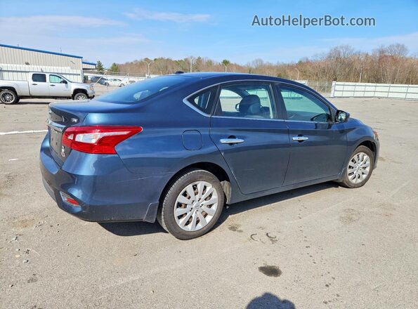 3N1AB7AP4HY281131 2017 NISSAN SENTRA Blue Tył prawy