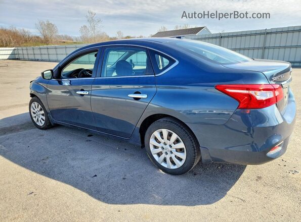 3N1AB7AP4HY281131 2017 NISSAN SENTRA Blue Tył lewy