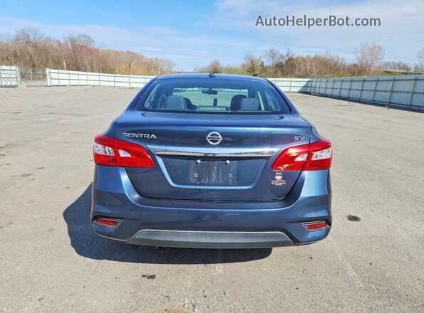 3N1AB7AP4HY281131 2017 NISSAN SENTRA Blue Widok z tyłu