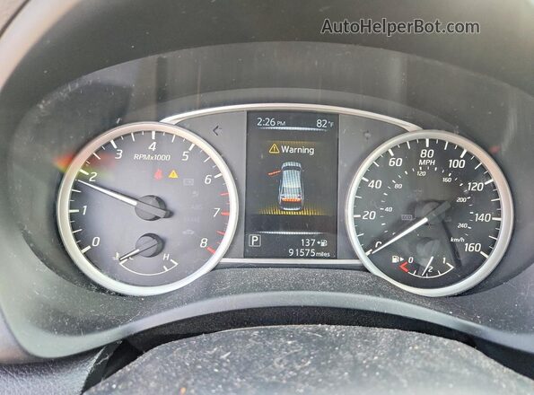 3N1AB7AP4HY281131 2017 NISSAN SENTRA Blue Widok zestawu wskaźników