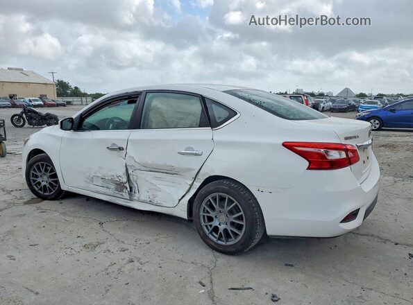 3N1AB7AP4HY282019 2017 NISSAN SENTRA White Հետևի ձախ
