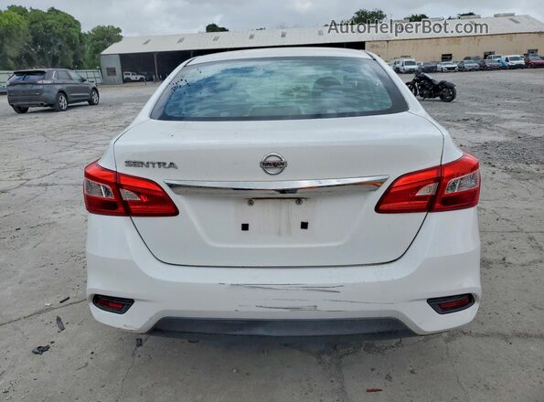 3N1AB7AP4HY282019 2017 NISSAN SENTRA White Հետևի տեսք
