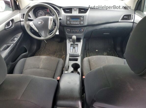 3N1AB7AP4HY282019 2017 NISSAN SENTRA White Առջևի վահանակի տեսք