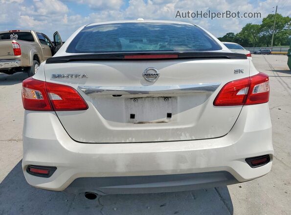 3N1AB7AP4HY296017 2017 NISSAN SENTRA White Rear view