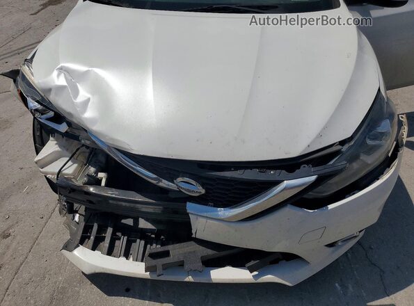 3N1AB7AP4HY296017 2017 NISSAN SENTRA White Rear interior view