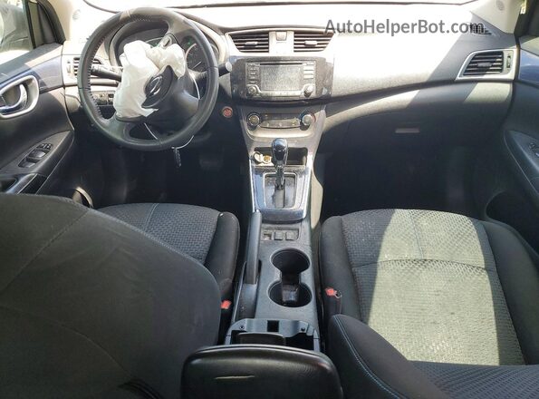 3N1AB7AP4HY296017 2017 NISSAN SENTRA White Dashboard view