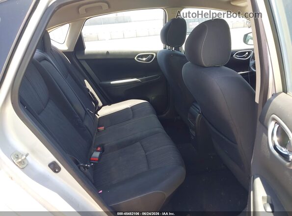 3N1AB7AP4HY360735 2017 NISSAN SENTRA Silver Vista de la etiqueta del VIN