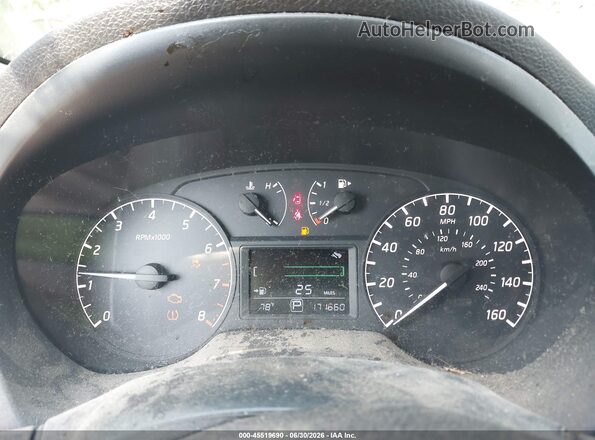 3N1AB7AP4HY368012 2017 NISSAN SENTRA Серебряный Вид задних сидений
