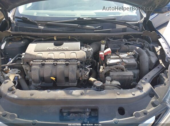 3N1AB7AP4HY368639 2017 NISSAN SENTRA Blue Вид ззаду