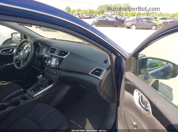 3N1AB7AP4HY368639 2017 NISSAN SENTRA Blue Вид салону спереду