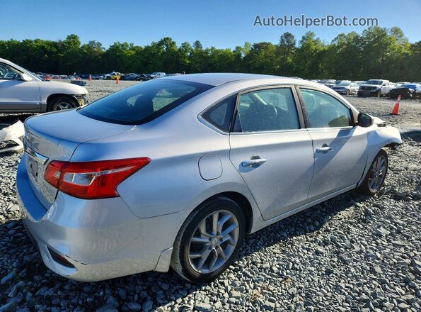 3N1AB7AP4HY375963 2017 NISSAN SENTRA Silver Trasero derecho