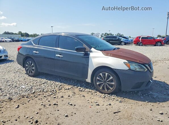 3N1AB7AP4HY376675 2017 NISSAN SENTRA Black Delantero derecho