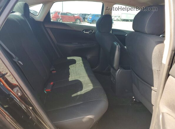 3N1AB7AP4HY376675 2017 NISSAN SENTRA Black Vista de los asientos traseros