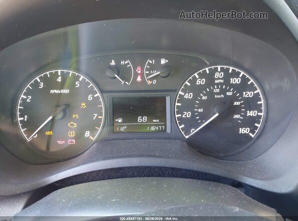 3N1AB7AP4HY402627 2017 NISSAN SENTRA Silver უკანა სავარძლების ხედი