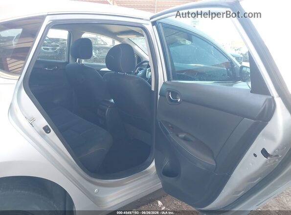 3N1AB7AP4HY402627 2017 NISSAN SENTRA Silver VIN კოდის სტიკერის ხედი