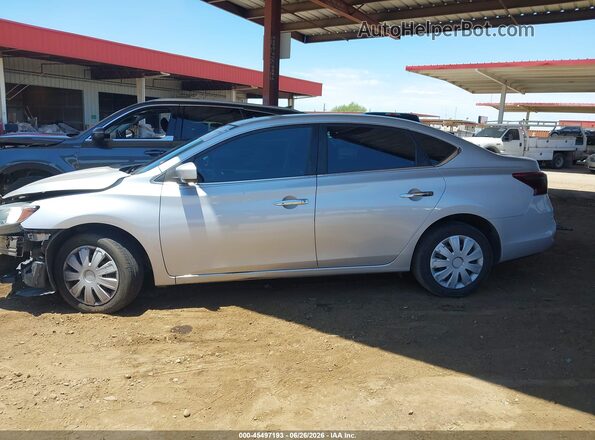 3N1AB7AP4HY402627 2017 NISSAN SENTRA Silver 