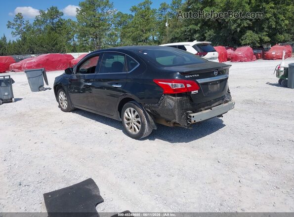3N1AB7AP4HY405141 2017 NISSAN SENTRA Черный Задняя левая четверть