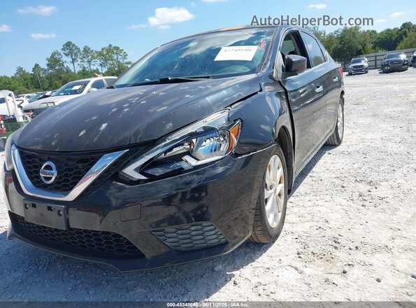 3N1AB7AP4HY405141 2017 NISSAN SENTRA Черный Вид спереди