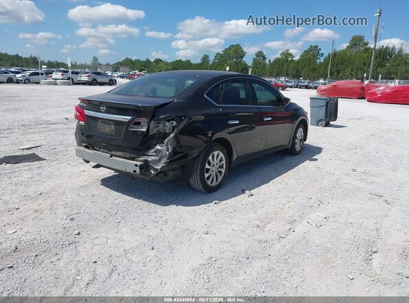 3N1AB7AP4HY405141 2017 NISSAN SENTRA Черный Задняя правая четверть