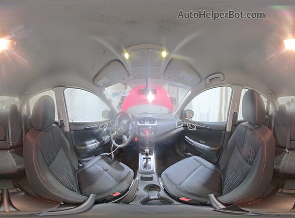3N1AB7AP4JL617489 2018 NISSAN SENTRA Red VIN sticker view