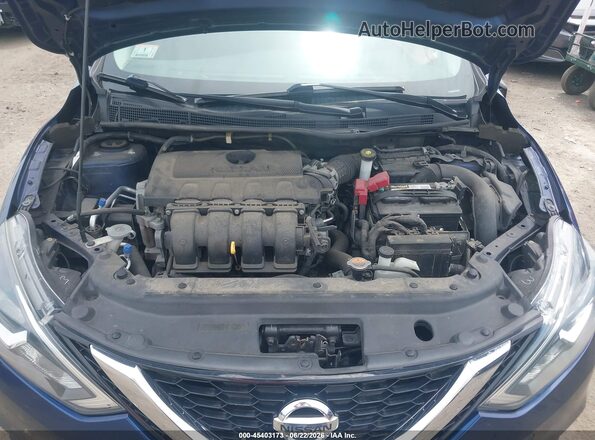 3N1AB7AP4JY228600 2018 NISSAN SENTRA Blue Vista trasera