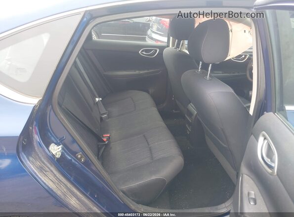 3N1AB7AP4JY228600 2018 NISSAN SENTRA Blue Vista de la etiqueta del VIN