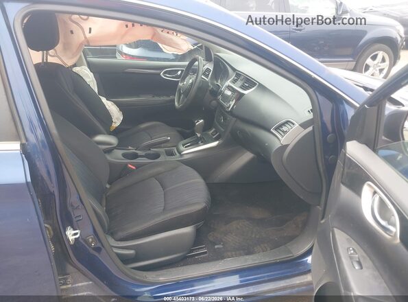3N1AB7AP4JY228600 2018 NISSAN SENTRA Blue Vista interior delantera