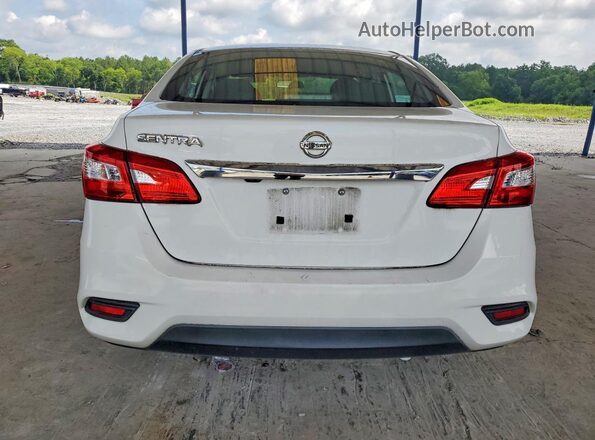 3N1AB7AP4JY237426 2018 NISSAN SENTRA White Вид ззаду