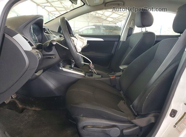 3N1AB7AP4JY237426 2018 NISSAN SENTRA White Вид салону спереду