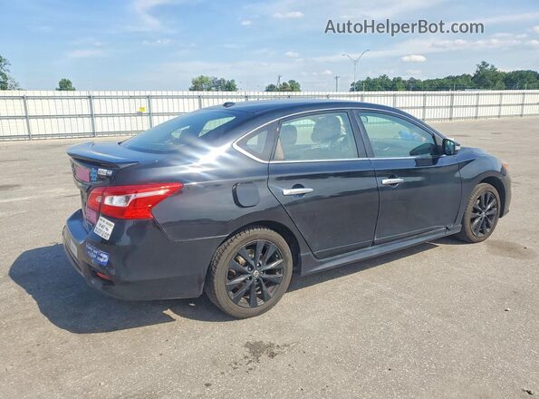 3N1AB7AP4JY237944 2018 NISSAN SENTRA Black Задня права чверть