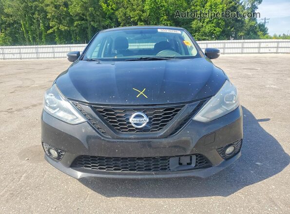3N1AB7AP4JY237944 2018 NISSAN SENTRA Black Вид спереду