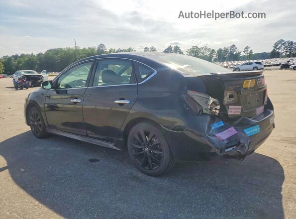 3N1AB7AP4JY237944 2018 NISSAN SENTRA Black Задня ліва чверть