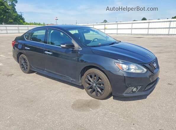 3N1AB7AP4JY237944 2018 NISSAN SENTRA Black Передня права чверть