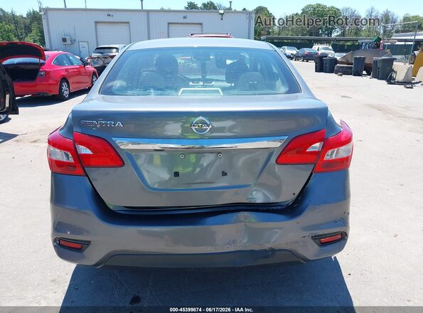 3N1AB7AP4JY242500 2018 NISSAN SENTRA Gray 