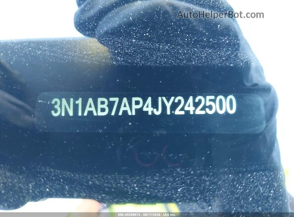 3N1AB7AP4JY242500 2018 NISSAN SENTRA Gray 