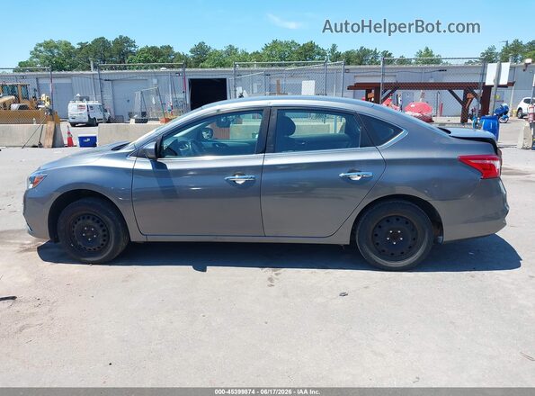 3N1AB7AP4JY242500 2018 NISSAN SENTRA Gray Панорамний вид салону 360°