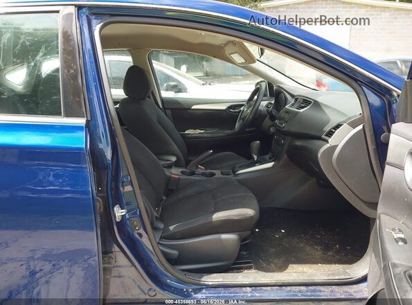3N1AB7AP4JY247308 2018 NISSAN SENTRA Blue Vista interior delantera